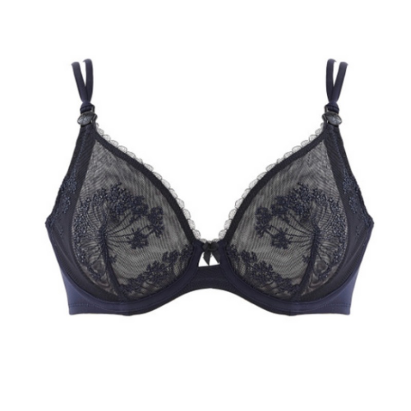 Maternity and nursing bra (Classic) - Louise - Navy 70C