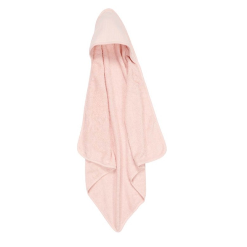 Hooded towel Pure Soft Pink 75x75