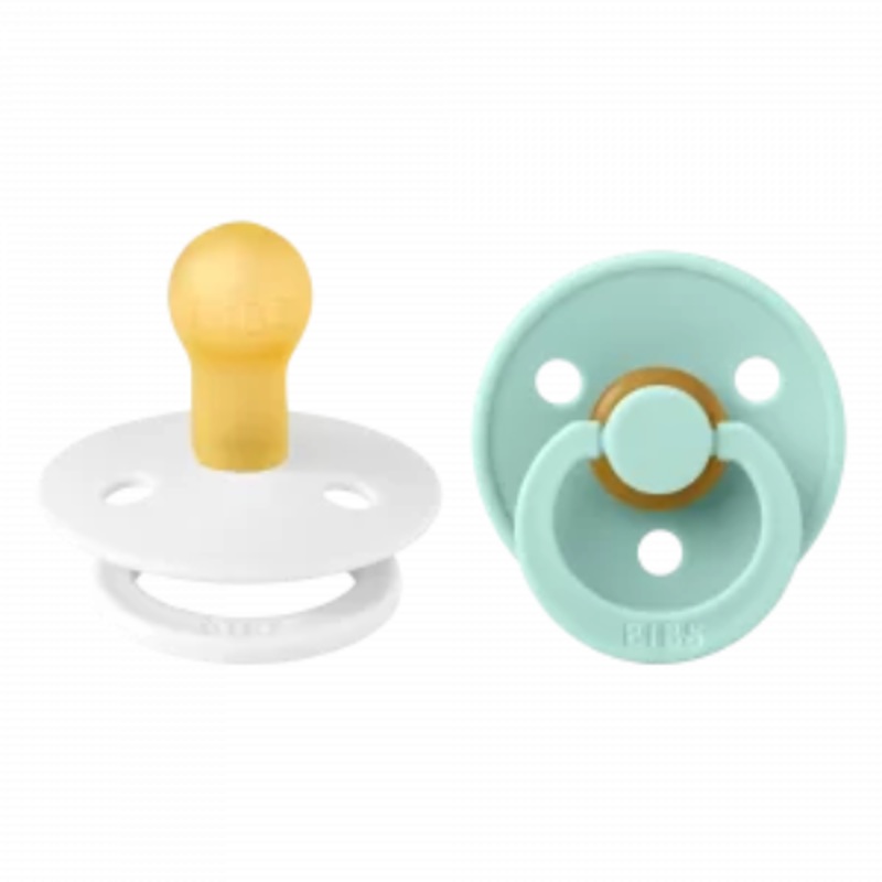 Bibs Dummy White & Mint 1