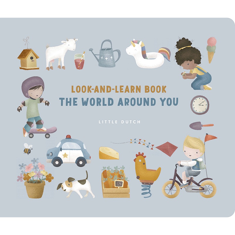 Children's book Look-and-learn book - the world around you