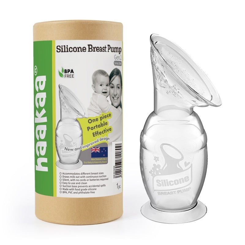 Haakaa Generation 2 Silicone Breast Pump with Suction Base 100ml