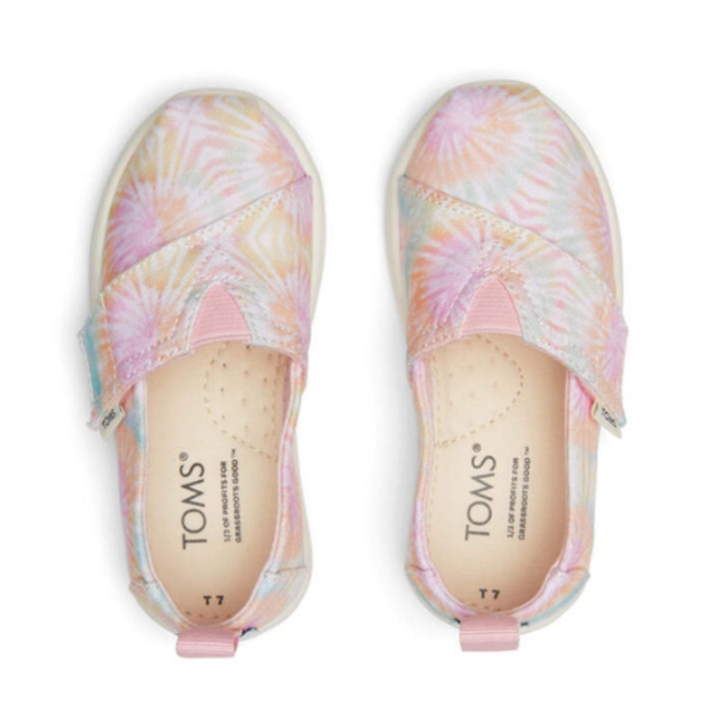 Tiny Alpargata Tie Dye Pink 19.5