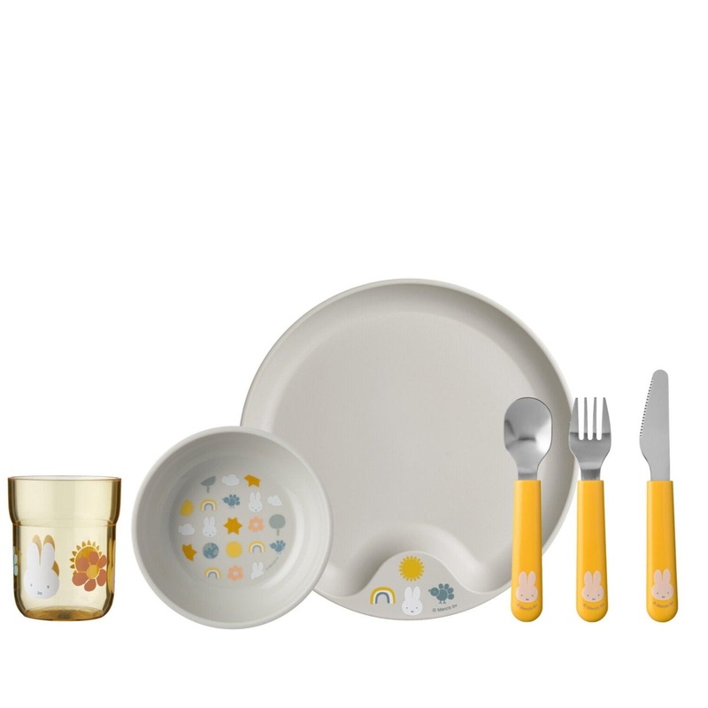 Children's dinnerware Mepal Mio 6-piece set - Miffy Explore