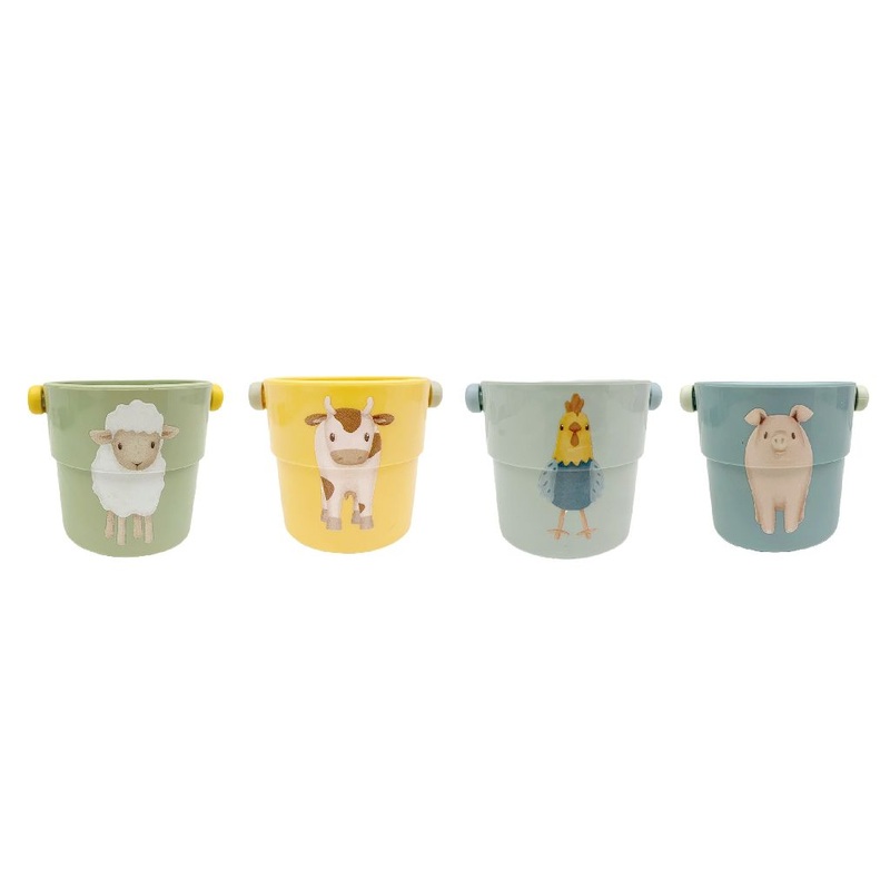 Bath Cups Little Farm