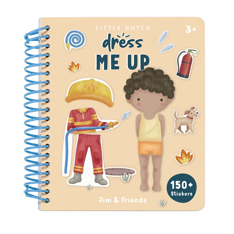 Dress me up book "Jim & Friends"