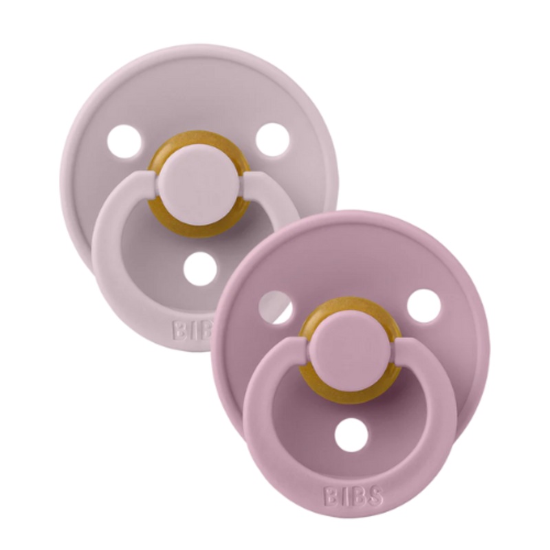 Bibs Dummy Dusky Lilac & Heather 1
