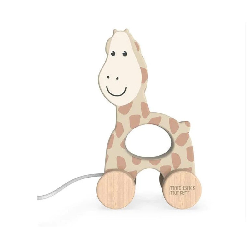 Matchstick Monkey Playtime Pull Along Giraffe Gigi