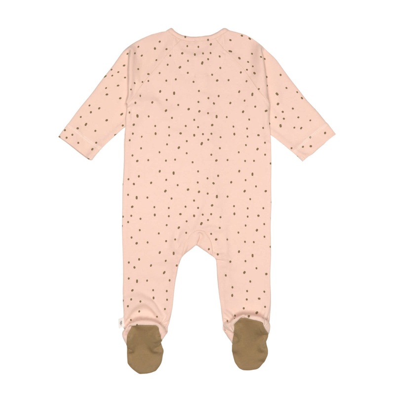 Pyjama with feet GOTS - Cozy Colors, powder pink 50/56 0-2m