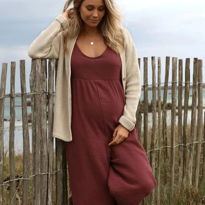 Canyon Plum Pregnancy and Nursing Suit S