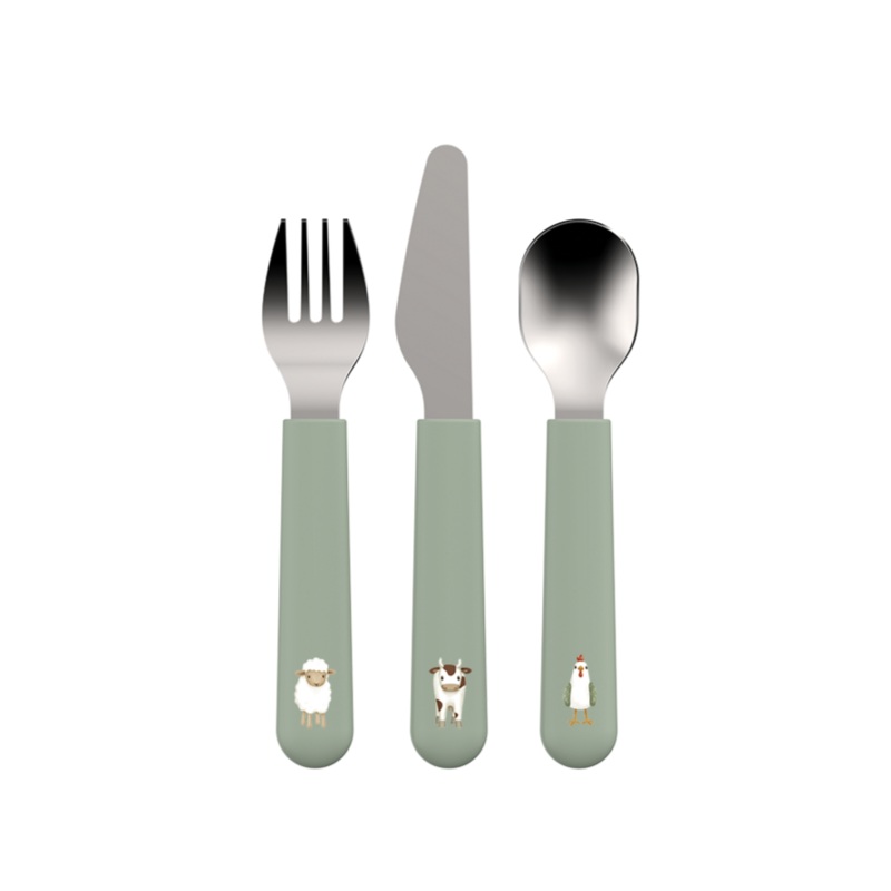 Children's cutlery set Little Farm