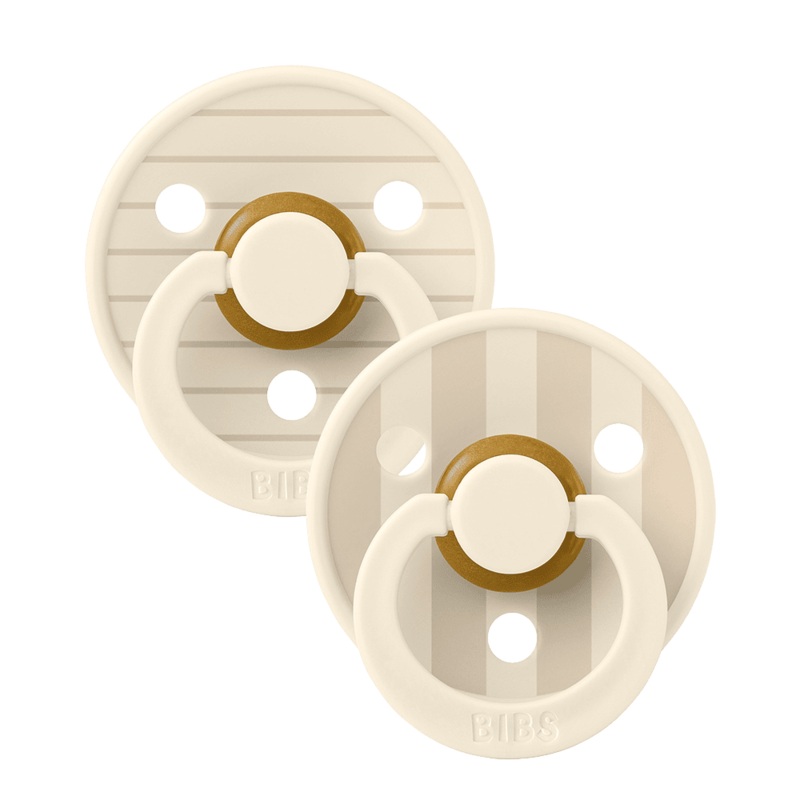 Bibs Dummy Studio Pin Latex Ivory Vanilla Mix 1 (0-6m)