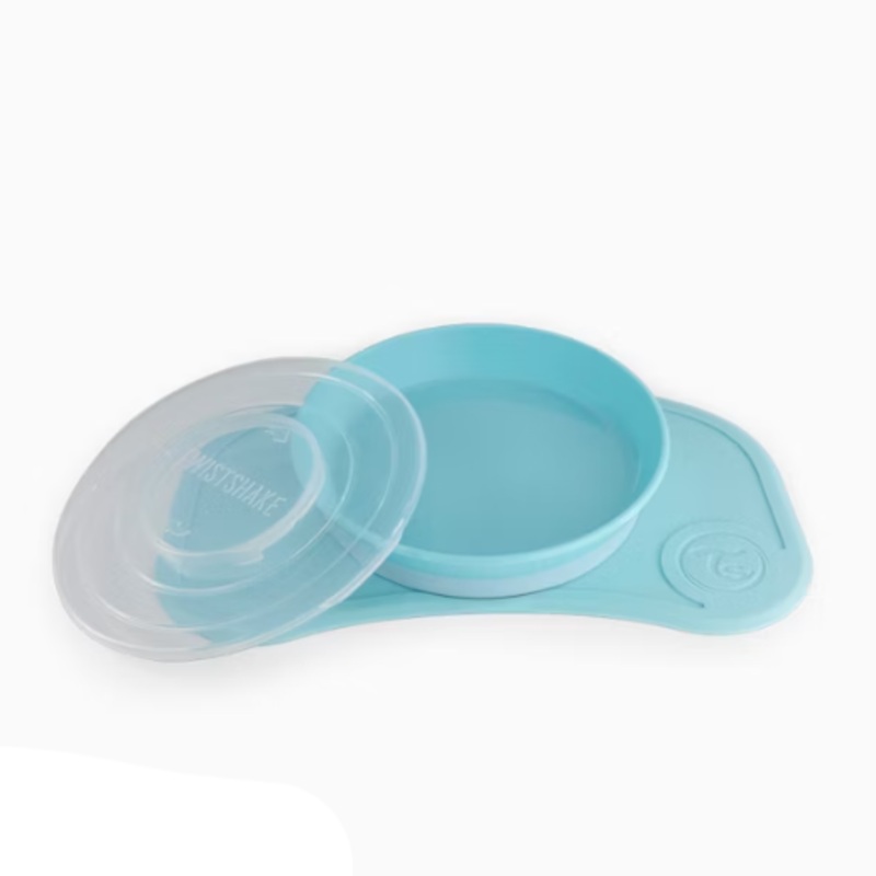 Click Mat Mini + Plate Blue