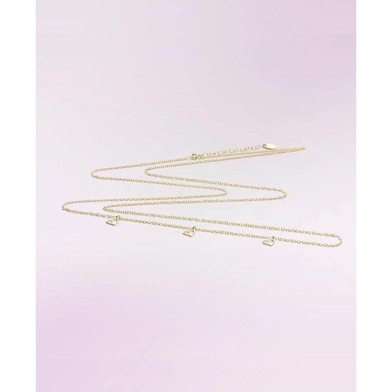 Golden chain with fine gold for maternity bola
