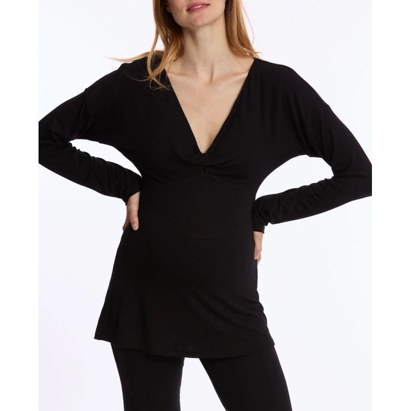 Maternity and Nursing Long Sleeve T-Shirt Louna S