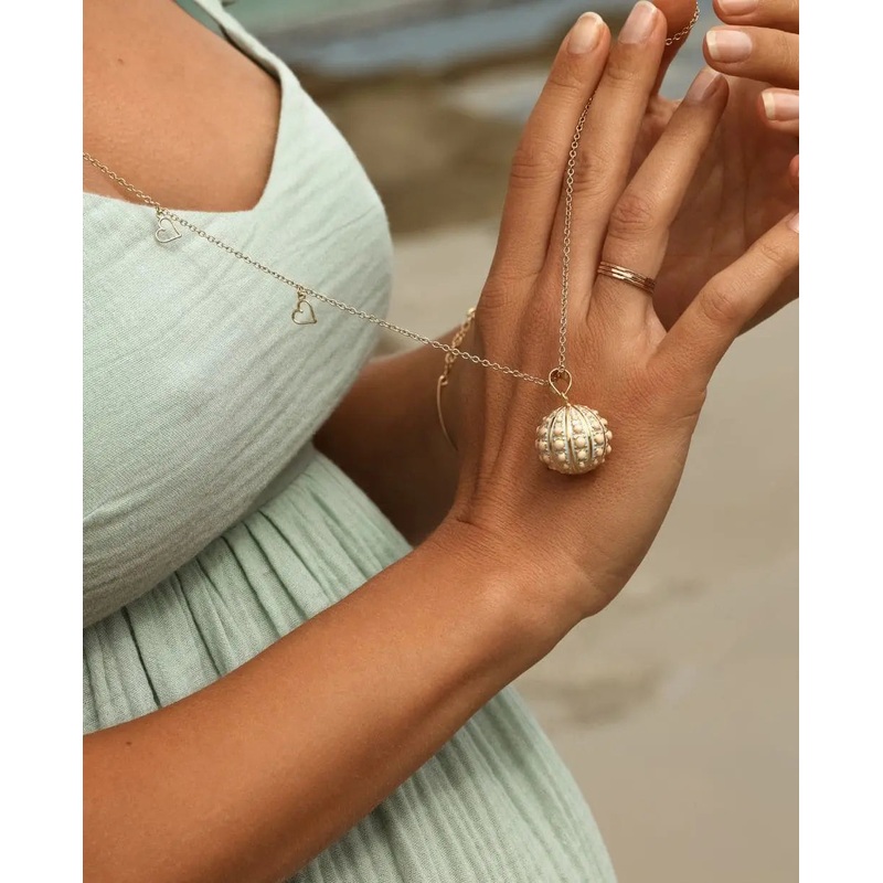 Pregnancy bola - Sage sea urchin