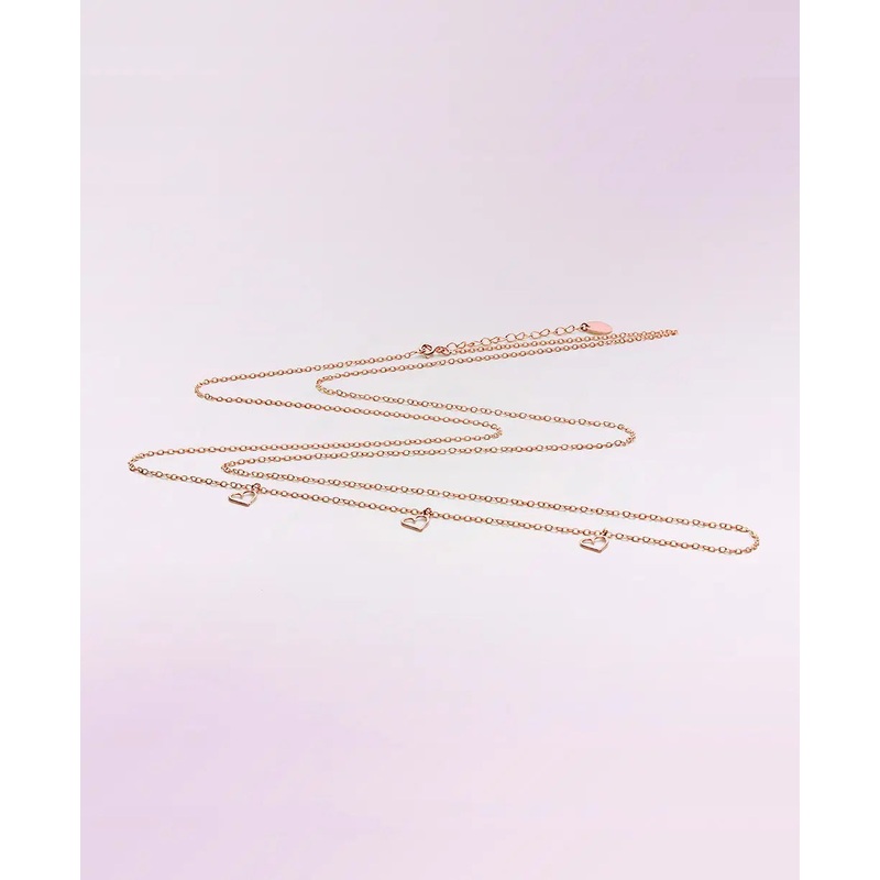 Rose gold chain for maternity bola