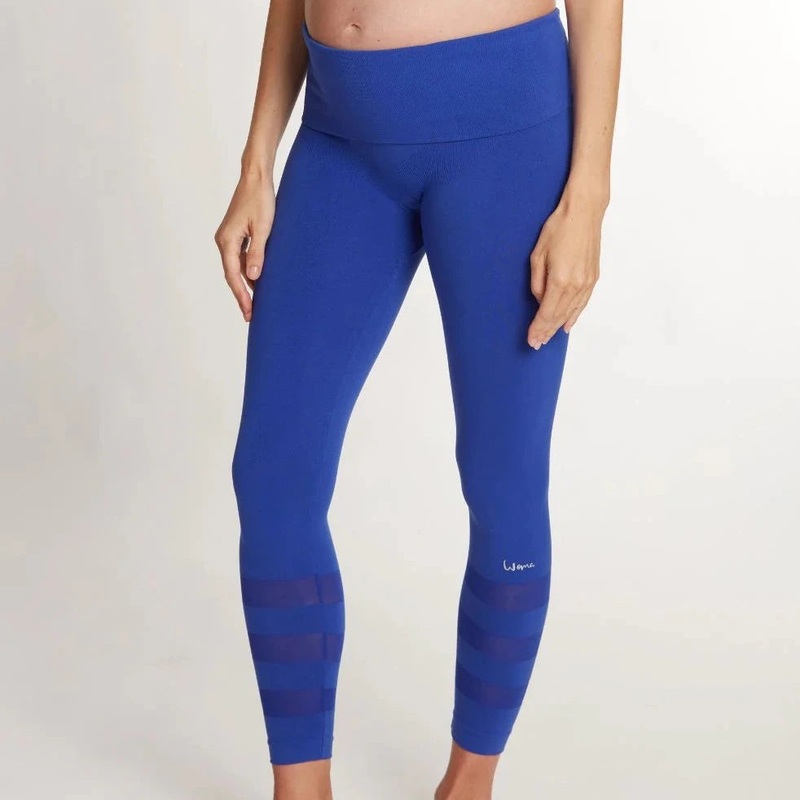 Sport and maternity leggings Woma electric blue S