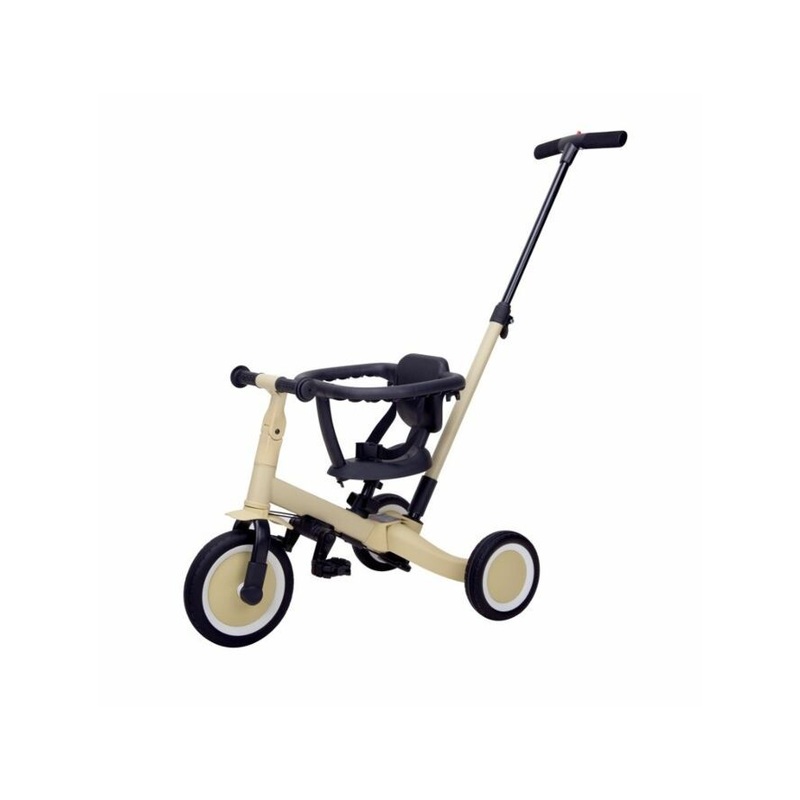 Tricycle with push bar LIO Pistachio