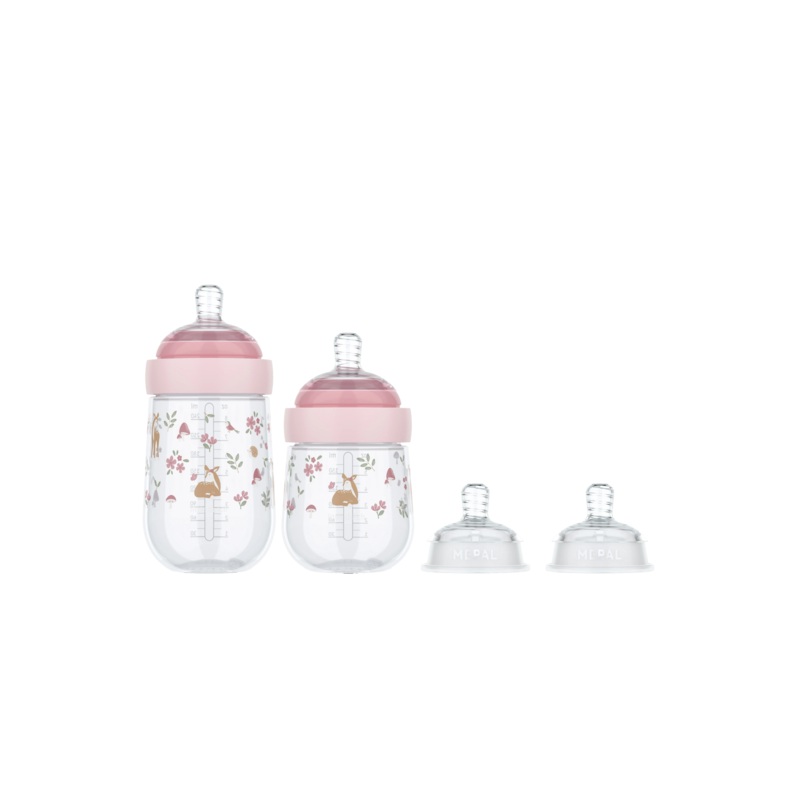 Baby Bottle Starter Set 4pcs - Fairy Garden