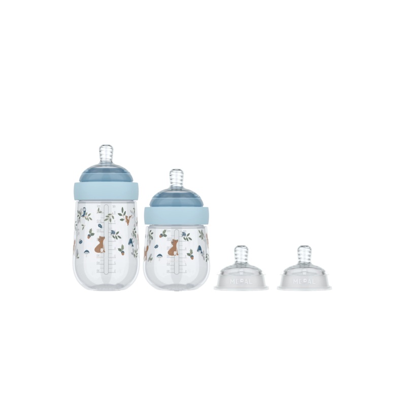 Baby Bottle Starter Set 4pcs - Forest Friends