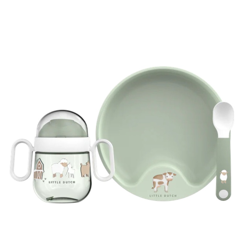 Baby Dinnerware 3-Piece Set - Little Farm