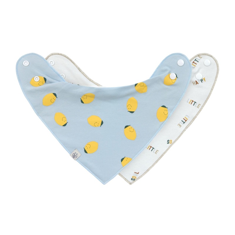 Bandana (2 pcs) - Happy Fruits Lemon