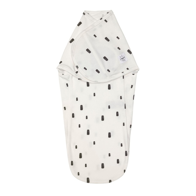 Cozy Swaddle Bag  GOTS, Bricks milky