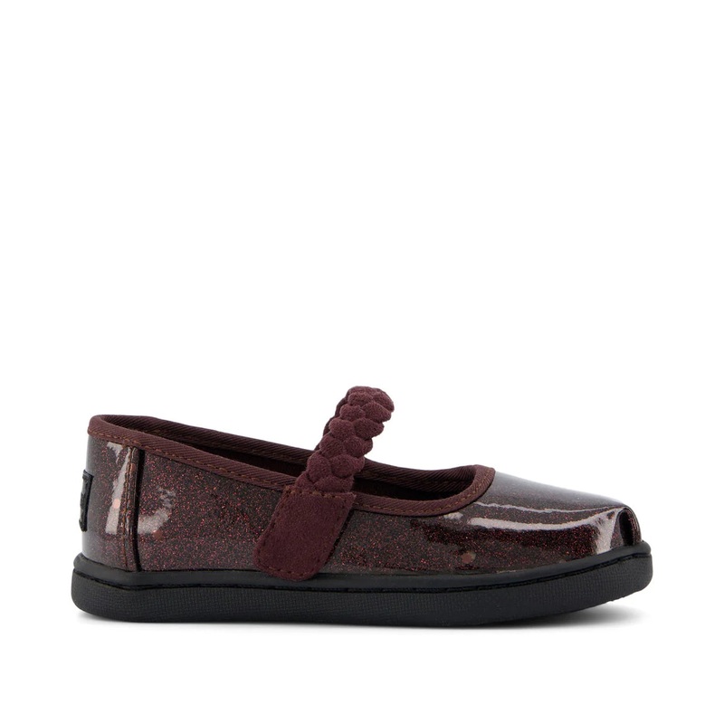 Mary Jane Dress Shoe Burgundy 19.5