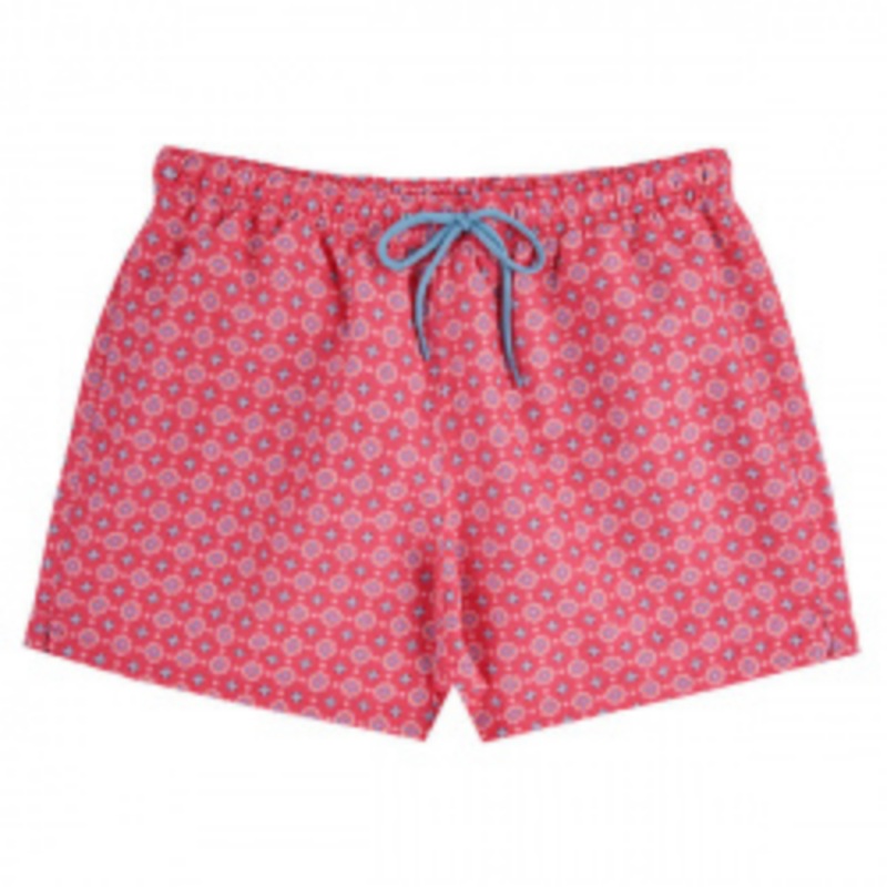 Colourful Tie Quick Dry Boxer Swimsuit For Men M
