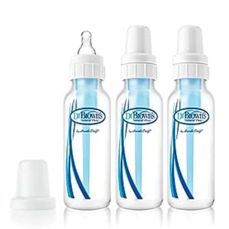 Dr. Brown's Natural Flow Baby Bottle  8 oz. 3-Pack