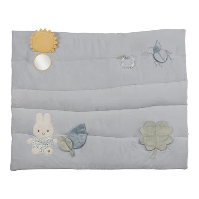 Miffy x Little Dutch Playpen Mat - Lucky Leaves GRS