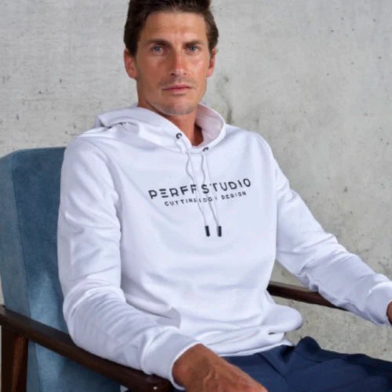 Signature Club White - Hoodie S