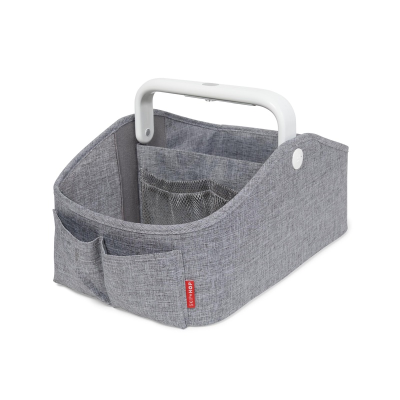 Skip Hop Light-Up Diaper Caddy - Grey Grey