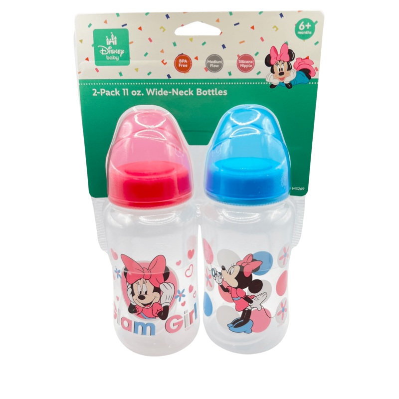 Baby King Wide Neck Bottles, 2 Pack