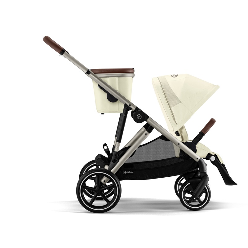 Cybex Gazelle S 2 Stroller Seashell Beige Seat-Taupe Frame