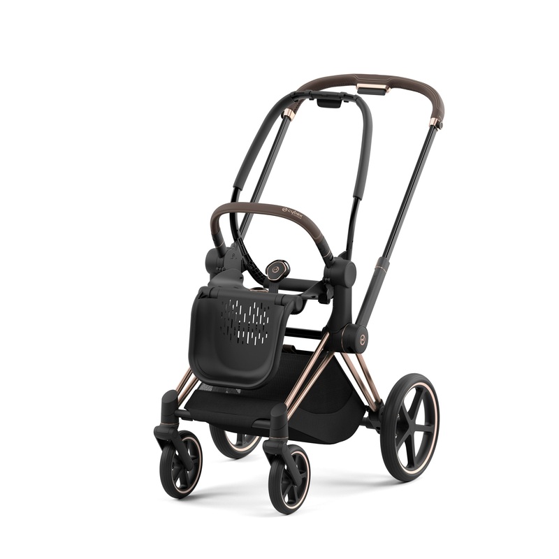 Cybex PRIAM 4 Stroller Frame Rosegold / Brown