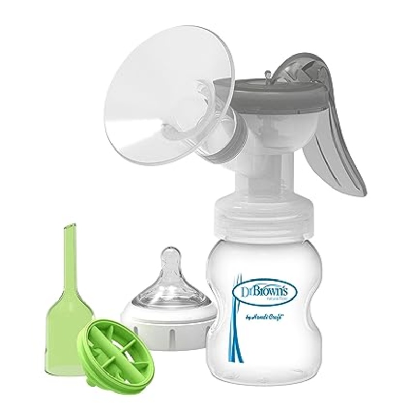 Dr. Browns Manual Breast Pump with SoftShape Silicone Shield