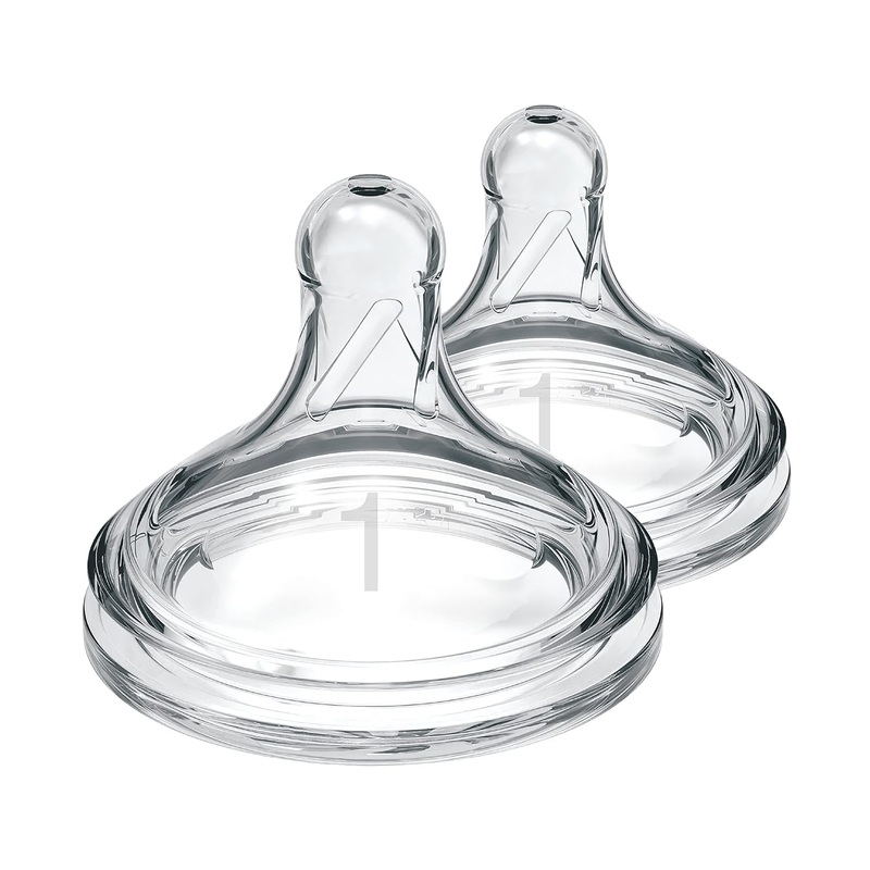 Dr. Browns Natural Flow Options+ Baby Bottle Nipples Wide Neck Level 1