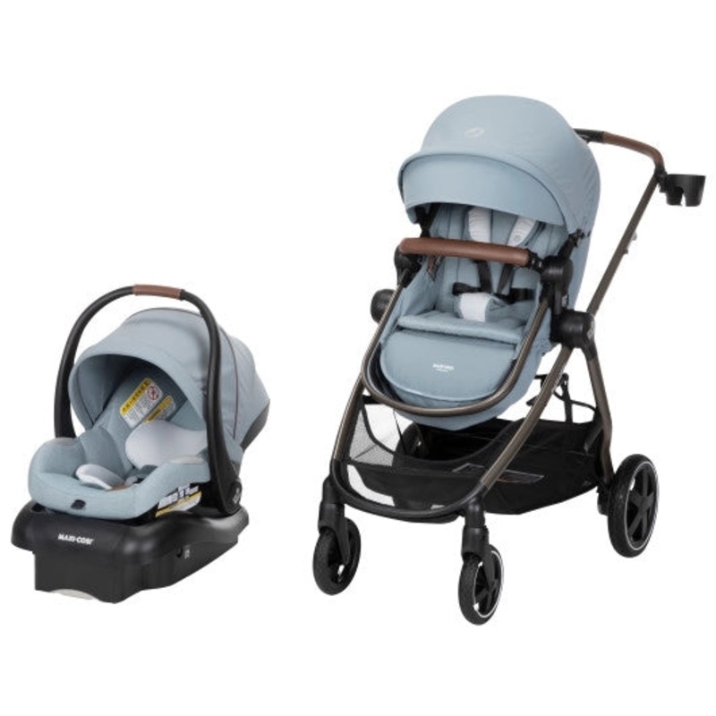 Maxi-Cosi Zelia 2 Luxe 5-in-1 Modular Travel System New Hope Grey