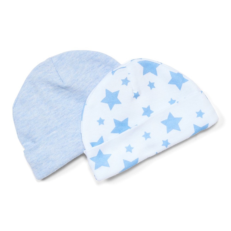 Rose Textiles Heather Hat 2-Pack - Blue Star