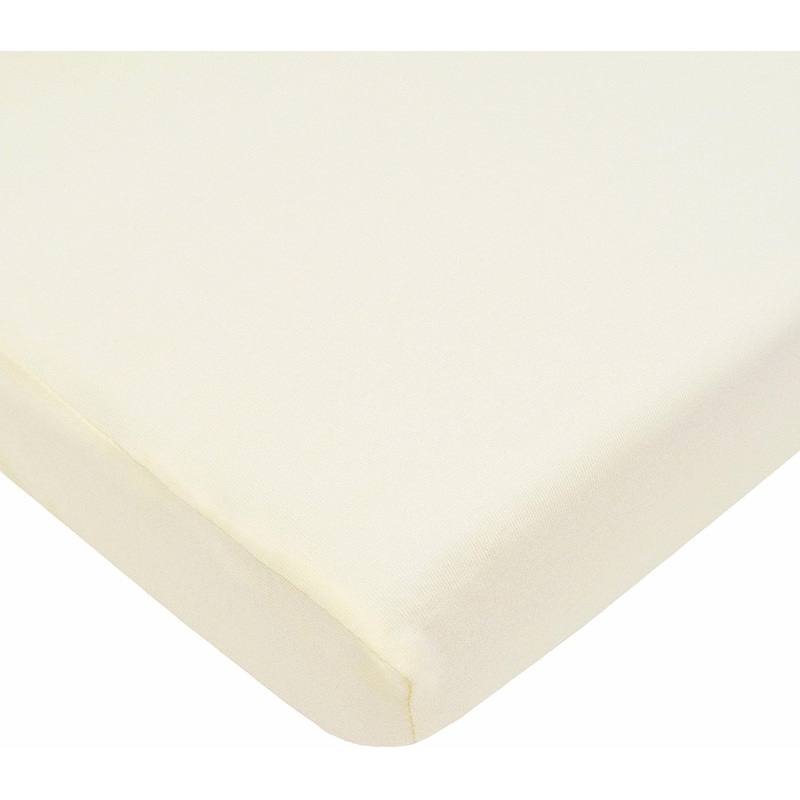 American Baby Playard Value Jersey Sheet - Ecru