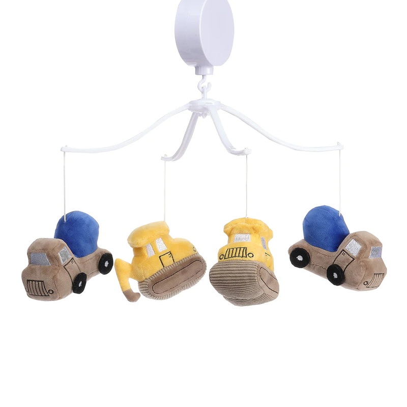 Bedtime Originals Construction Zone Crib Musical Mobile