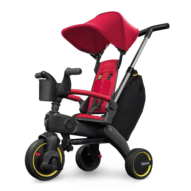Doona Liki Trike S3 - Compact With Cup Holder Flame Red