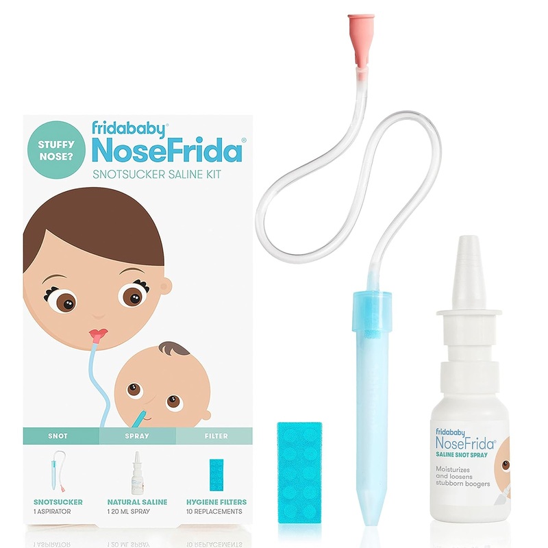 Fridababy NoseFrida Nasal Aspirator with 10 Filters