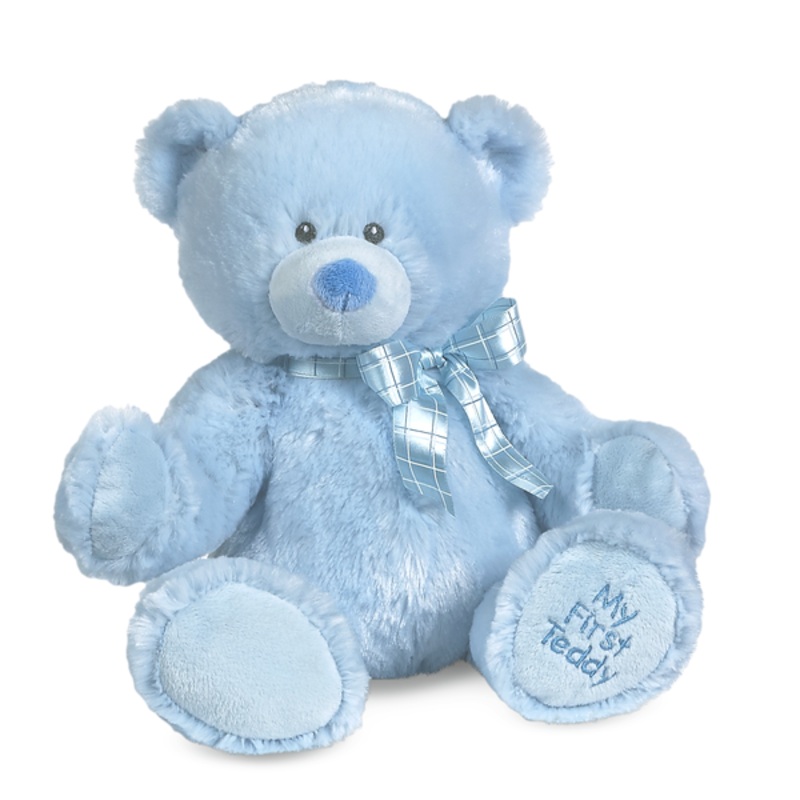 Ganz My First Teddy 14" Blue