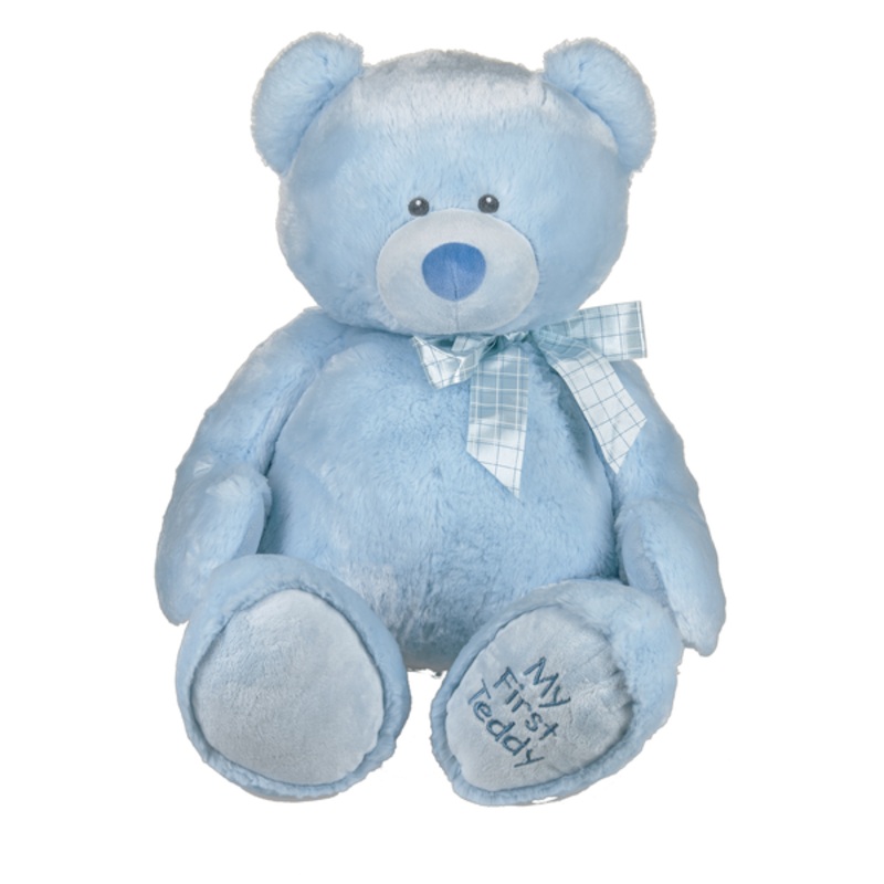 Ganz My First Teddy 25" Blue