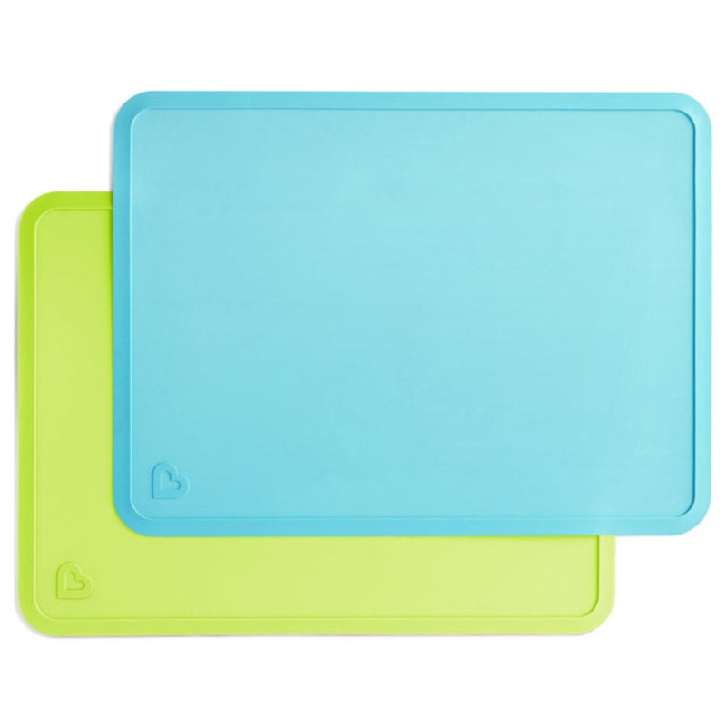 Munchkin Spotless Silicone Placemats, 2 Pack