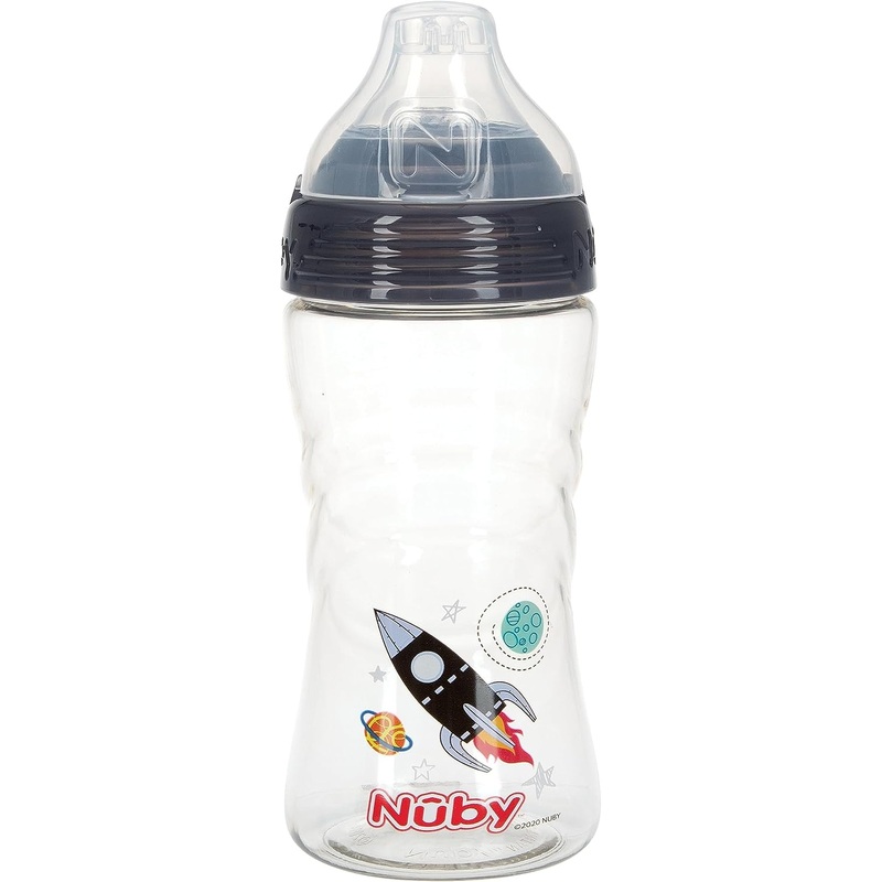 Nuby Thirsty Kids Sip It Travel Cup 12oz - Rocket