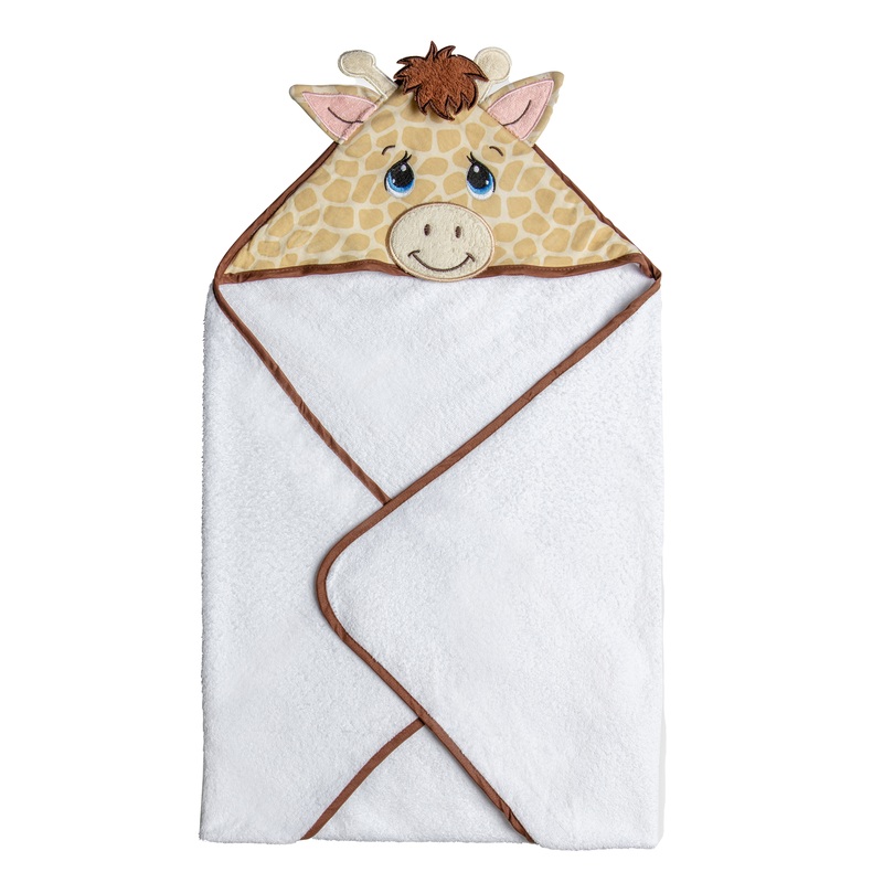 Precious Moments Hooded Towel - Giraffe