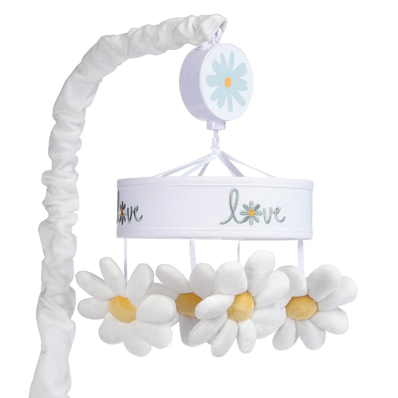 Lambs & Ivy Sweet Daisy Musical Mobile
